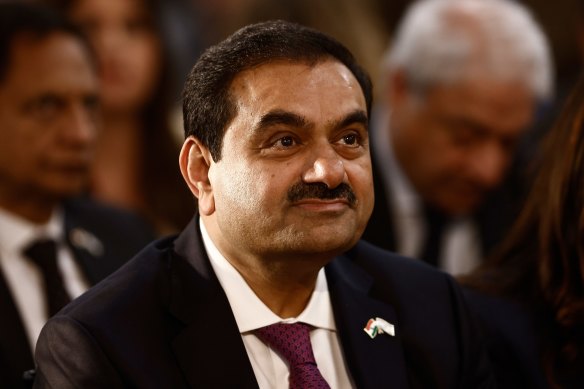 Gautam Adani is worth $US69.8 billion, according to Forbes magazine, making him the world’s 22nd-richest person.
