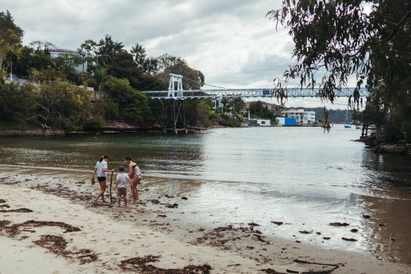 Parsley Bay is a beloved swimming spot in Vaucluse. The reserve behind the beach is to be the site of a new wastewater pumping station.