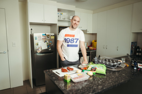 After two years of being vegan, Michael Frier decided it was simply easier – and often cheaper – to eat meat.