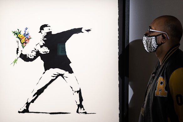 The world-renowned art of Banksy set to light up Brisbane