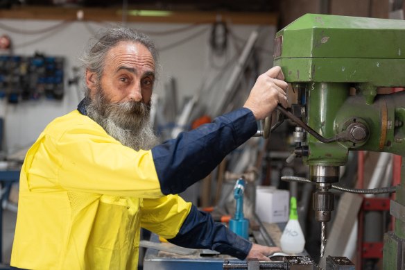 Martin Smith of Bateman’s Bay, aged 57, had a history of low-skilled work and long periods of unemployment. He now has a job at a manufacturing company. 