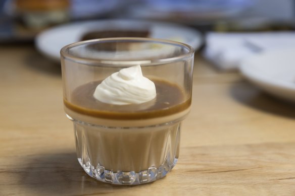 Brown butter budino: a perfect few bites of sticky decadence.