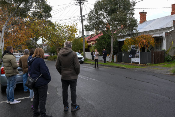 The Northcote house sold in an auction after the auction.