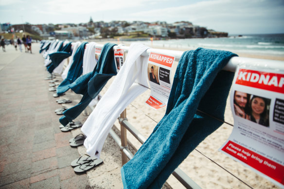 The memorial at Bondi Beach.