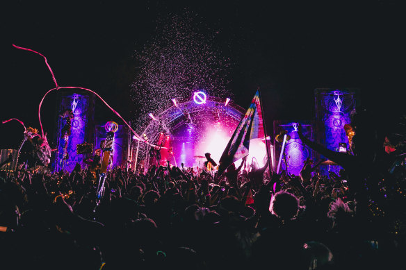 The Lost Paradise music festival in 2018.