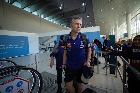Dockers coach Justin Longmuir.
