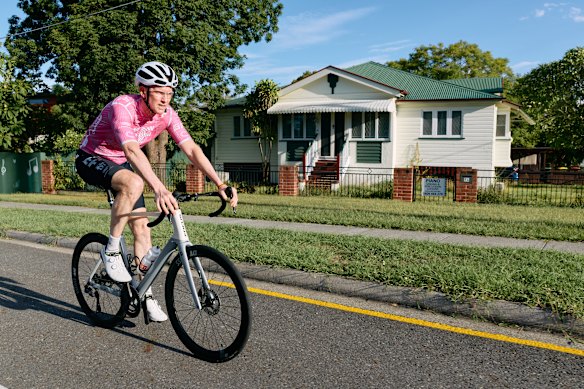 Despite a bike accident when he was 15, Mark Bailey has remained an avid cyclist. “Whatever I do in the future, the exercise is a non-negotiable. It’s my happy zone.”