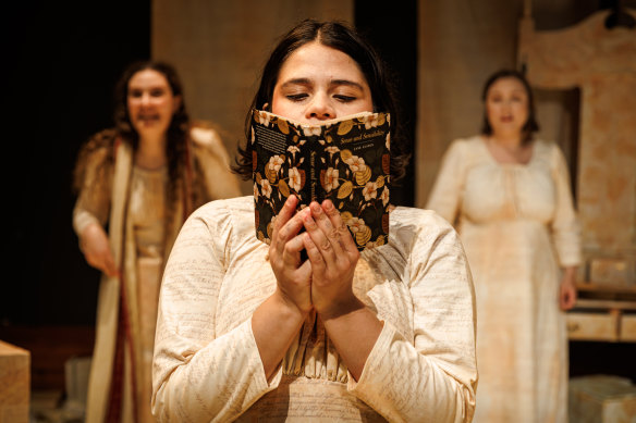 A scene from By Jane’s Hand at La Mama. 