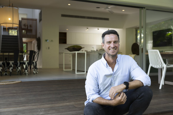 Mark Ryan is selling his Byron house. 