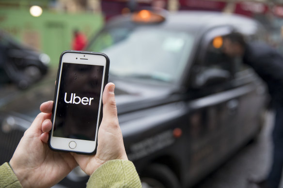 Uber’s low-cost rideshares became popular in Australia in 2014, despite not then being legal.