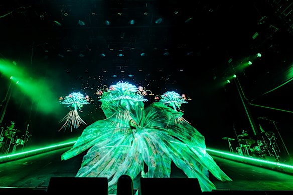 The Basement Jaxx duo were joined by guests on stage for an epic show.