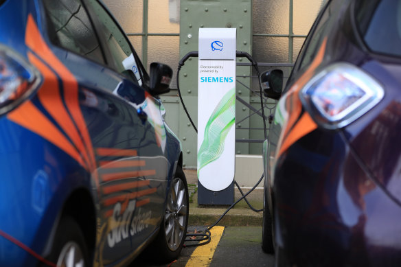 The plan includes subsidies for electric vehicles and a national network of charging stations and a lot of spending on shifting investment away from fossil fuels and towards green energy.