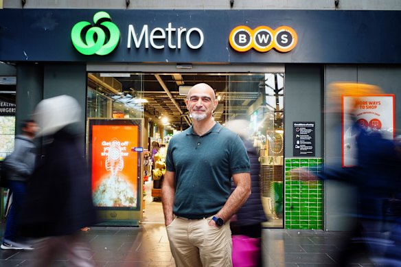 Circularise packaging expert Manny Manatakis. 