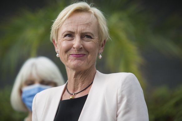 Labor research suggests Clive Palmer’s party has 5 per cent support in the seat of Higgins, currently held by Liberal MP Dr Katie Allen (pictured).