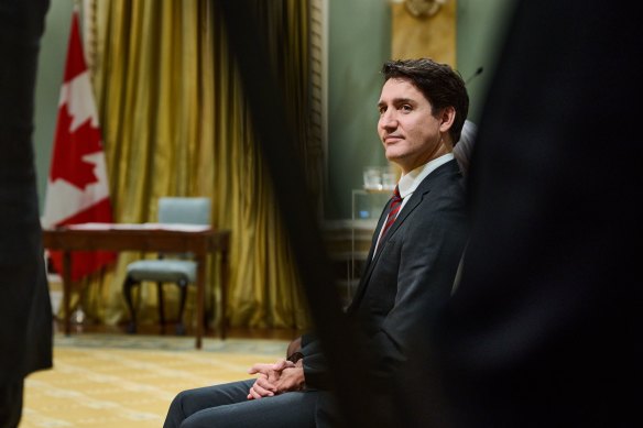 Justin Trudeau has become increasingly isolated in recent months. His party continues to dive in the polls and it looks almost certain to lose the next election.