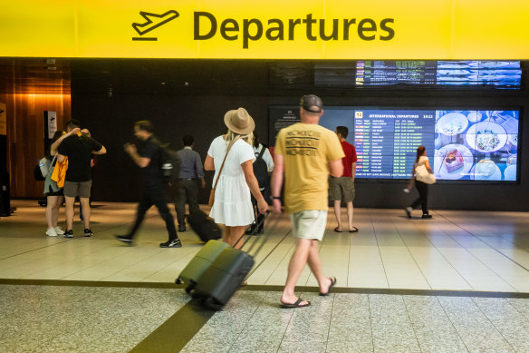 International and domestic travel drove inflation in the December quarter.