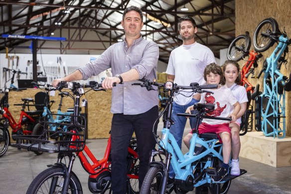 Lug & Carrie ebikes are designed with children - and busy lifestyles - in mind.