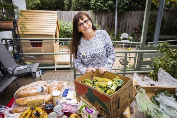 Carol Berger manages Power Neighbourhood House in Ashwood, which does a weekly food giveaway each Tuesday.