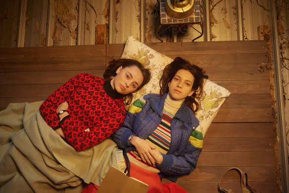 Emily Grant and Mackenzie Mazur in Last Days of the Space Age.