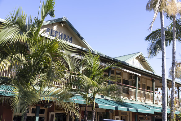 Upstairs are five bedrooms, each with a story, according to the hotel’s website.