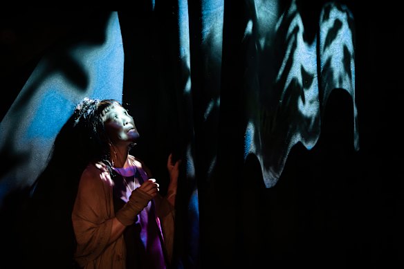 Yumi Umiumare as Chie, a bewitching ethereal figure who transcends time and space. 