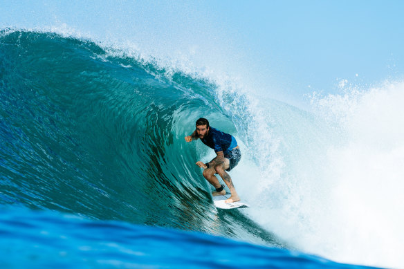 Mikey Wright in action in 2018.