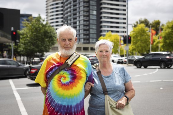 Glen Waverley locals John and Barbara Hurst.