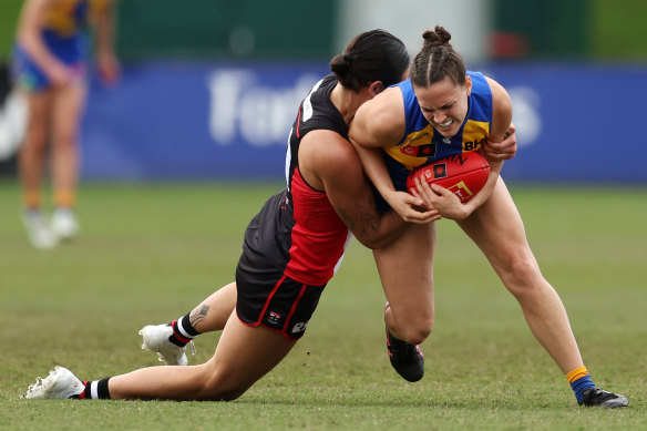 Jess Rentsch plays for West Coast.