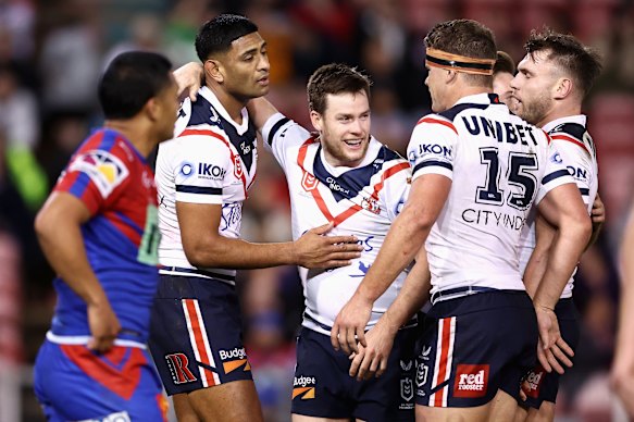 Luke Keary made a successful return from his latest head knock.