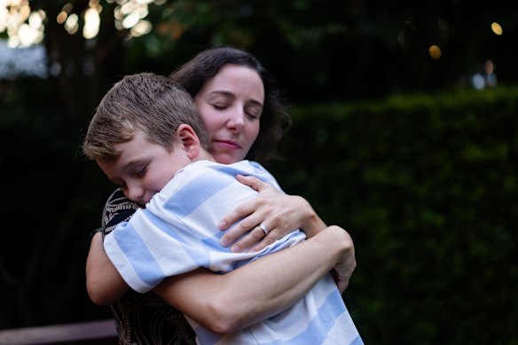 Kate Ephraums, pictured with her son Henry, said she appreciated the skills taught in the program were not a ‘Band-Aid’. 