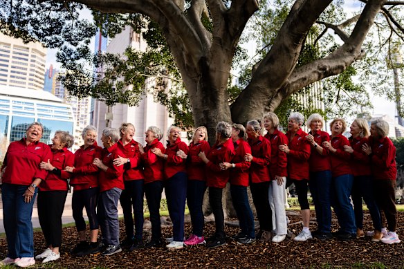The Babblers will walk in the City2Surf 25 years after they first took part in the fun run. 