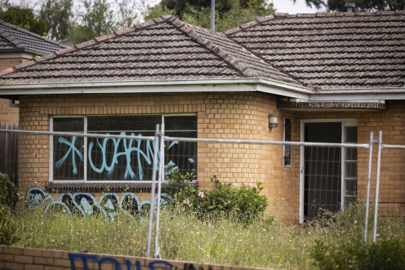 Another vacant home in Box Hill.