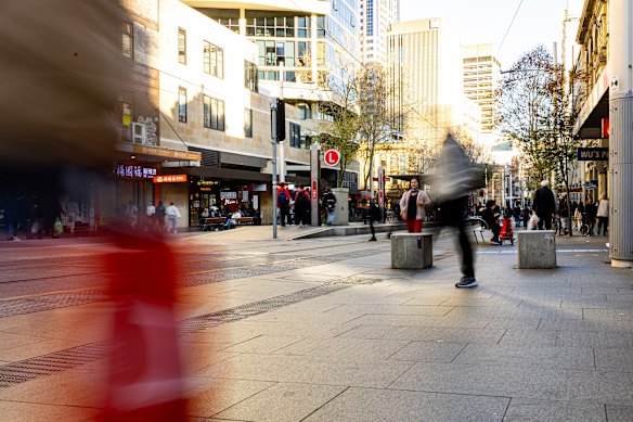 “Look at George Street … it’s one of the best urban development projects in the world.”