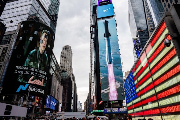 The value of SpaceX has tumbled since its stunning Wall Street debut. 