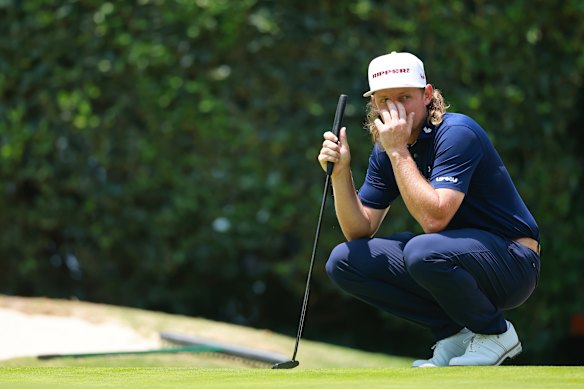 Cameron Smith's golf game has struggled on the LIV Tour.