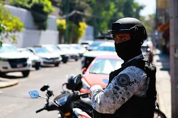 More than 10,000 Mexican National Guard soldiers have been deployed to restore order.