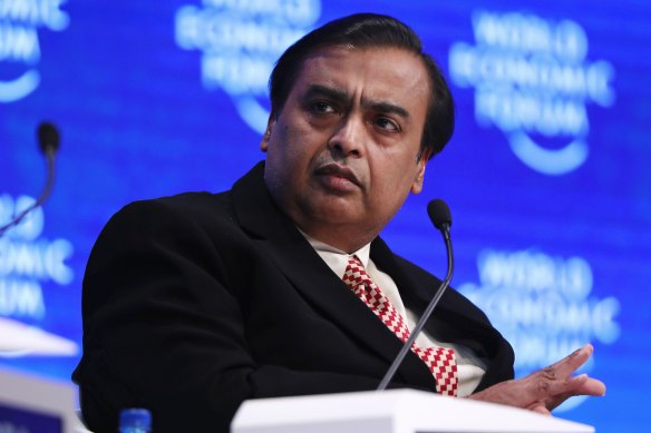Mukesh Ambani has stayed cautious on spending heavily overseas amid the uncertain global outlook.