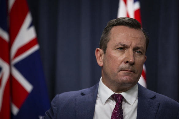 WA Premier Mark McGowan.