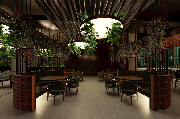 The 126-seat Azteca will be located on the Queen’s Wharf development’s fourth-floor Terrace.