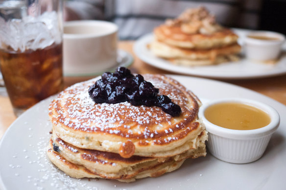 Some pancake dishes in fast-food restaurants contain a frightening 21 teaspoons of sugar.