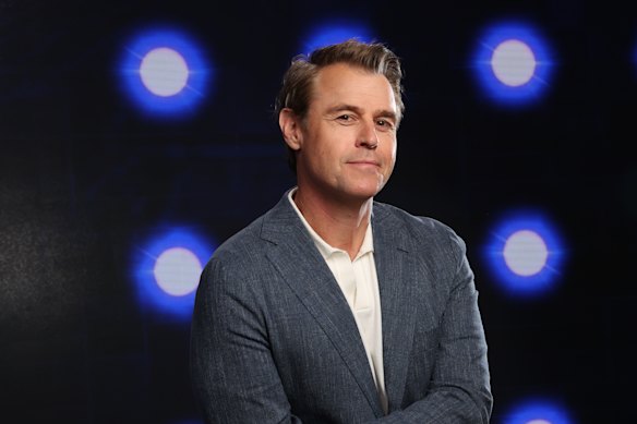 Rodger Corser is the host of The Floor.