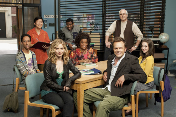Crackerjack comedy: The cast of Community.