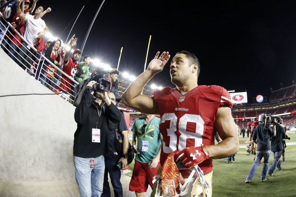 Jarryd Hayne took a chance mere mortals may have thought twice about.