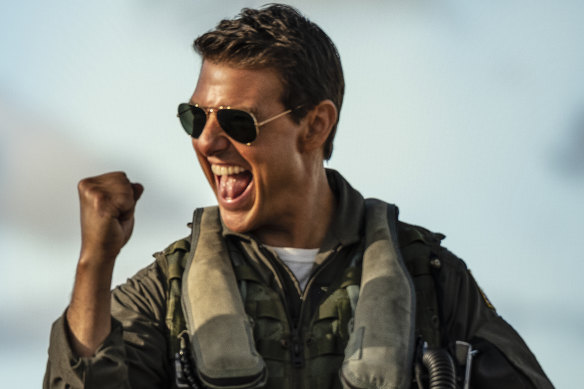 Tom Cruise in Top Gun: Maverick.