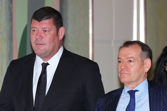 Master and Commander: James Packer and John Alexander.