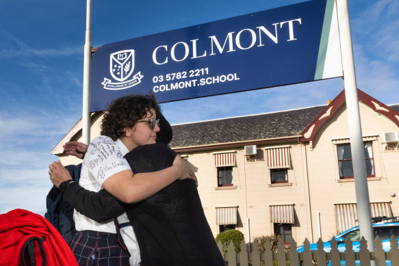Colmont School has gone into voluntary administration, leaving hundreds of families scrambling to find a new school.