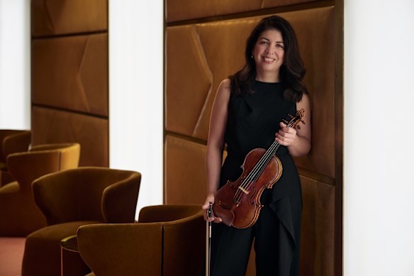 Concertmaster Natalie Chee