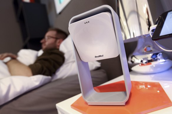 ResMed produces devices used to treat sleep apnoea.