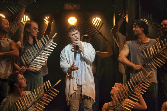 You don’t often see a standing ovation mid-song but the crowd at Jesus Christ Superstar got to their feet multiple times. 
