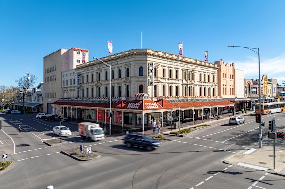 Central Square in Ballarat in expected to fetch around $36 million.